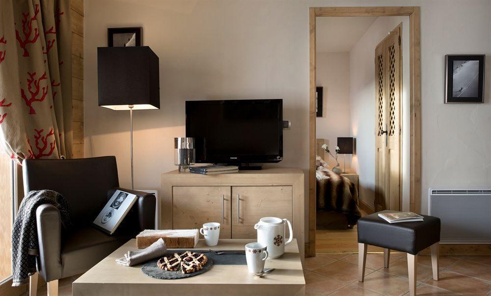Cgh Residences & Spas Les Chalets De Flambeau 란슬부르 몽 세니 외부 사진