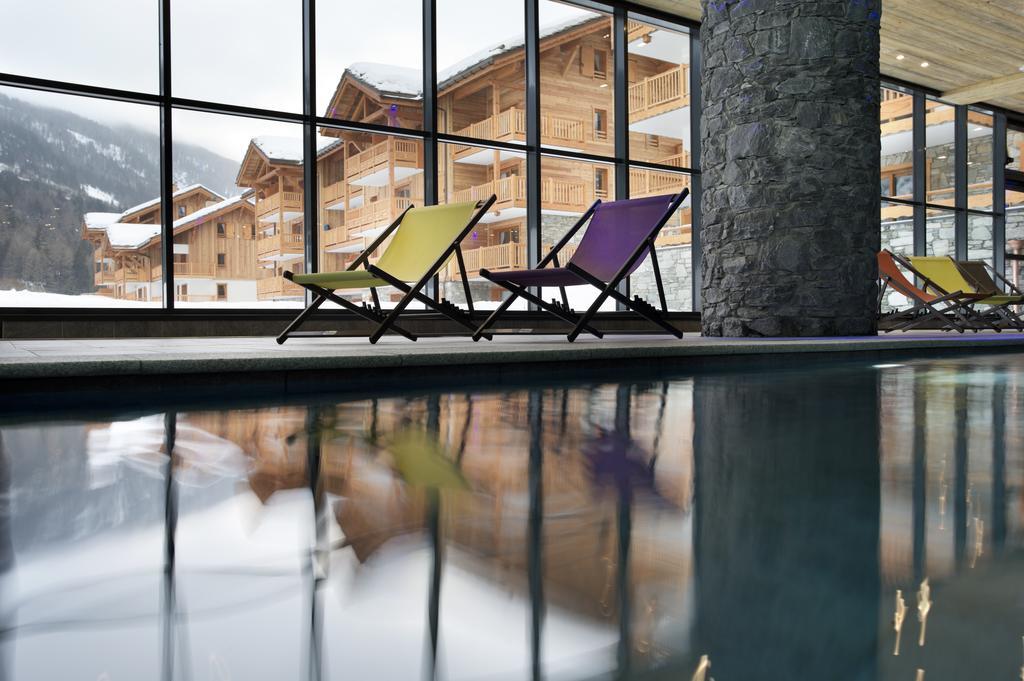 Cgh Residences & Spas Les Chalets De Flambeau 란슬부르 몽 세니 외부 사진