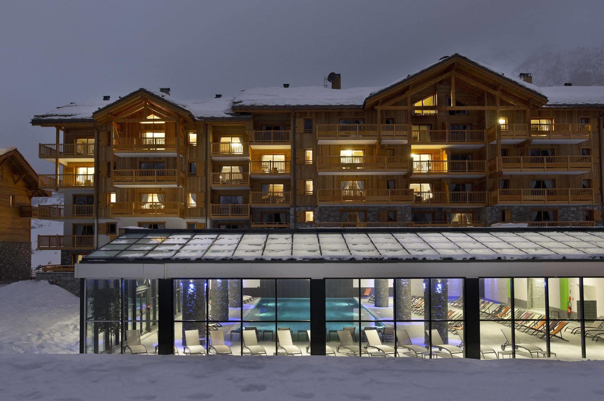 Cgh Residences & Spas Les Chalets De Flambeau 란슬부르 몽 세니 외부 사진