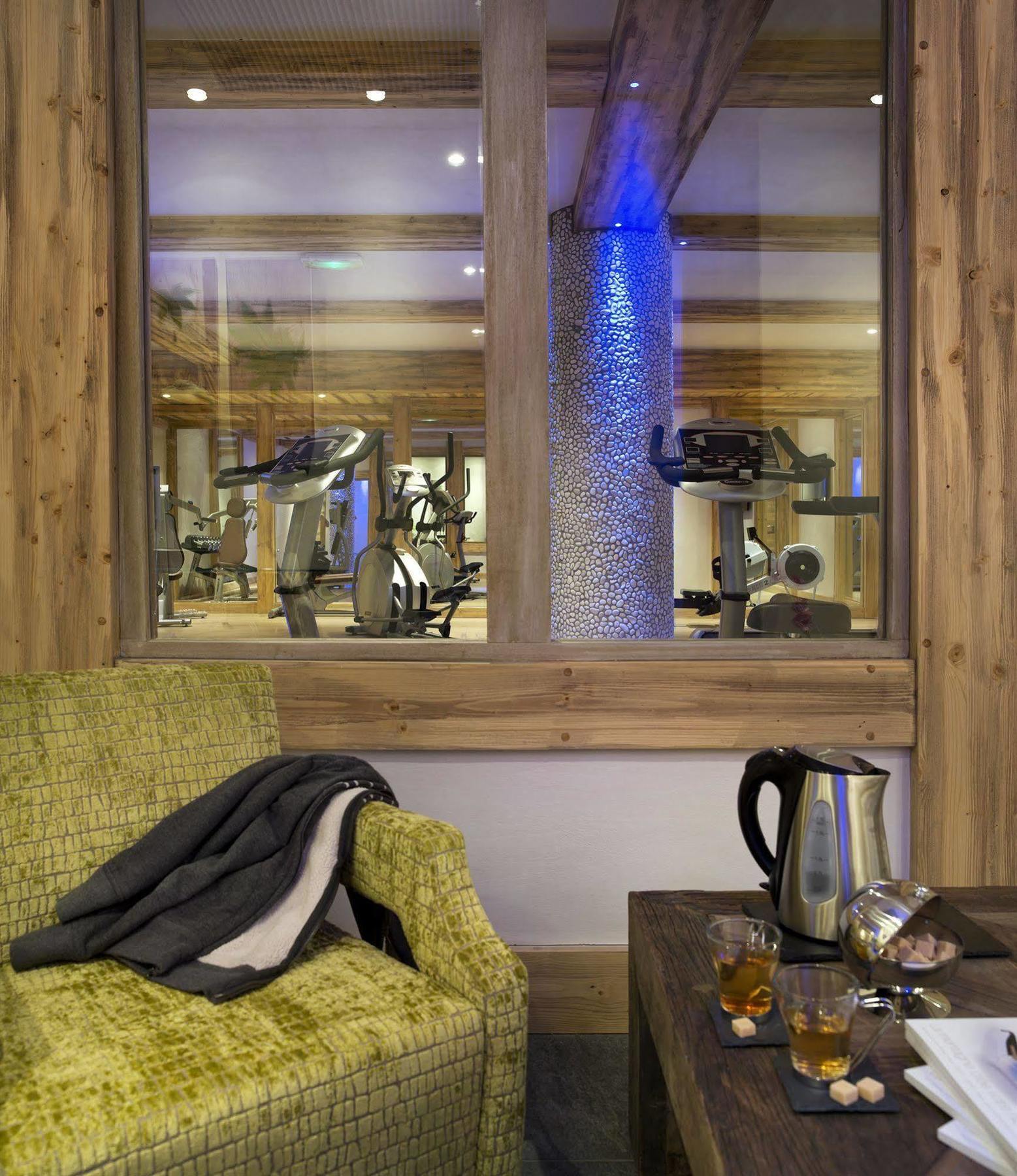 Cgh Residences & Spas Les Chalets De Flambeau 란슬부르 몽 세니 외부 사진