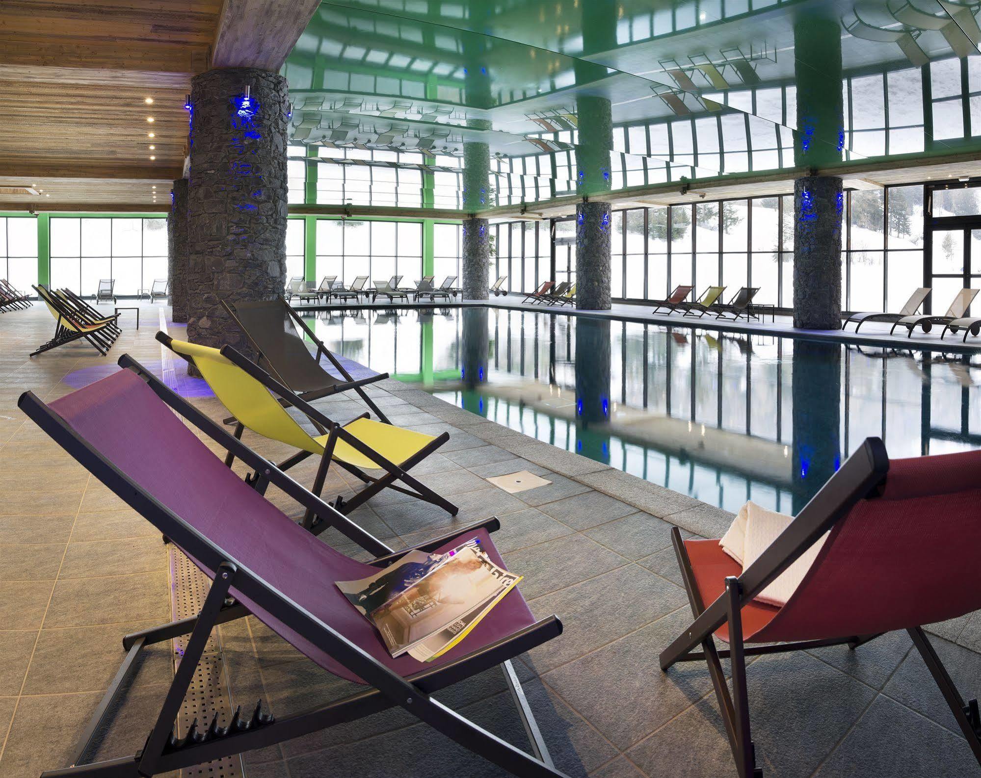 Cgh Residences & Spas Les Chalets De Flambeau 란슬부르 몽 세니 외부 사진