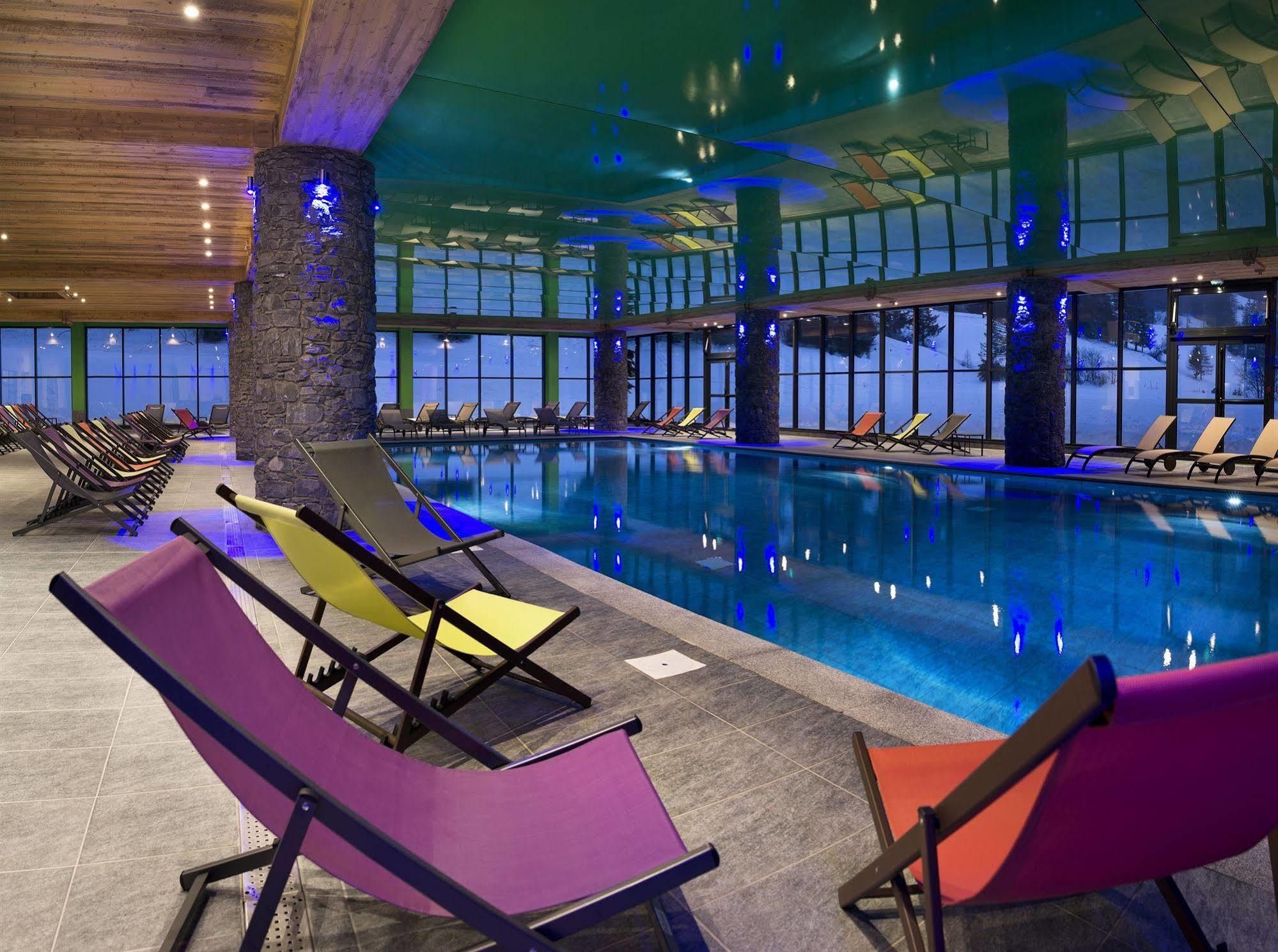 Cgh Residences & Spas Les Chalets De Flambeau 란슬부르 몽 세니 외부 사진