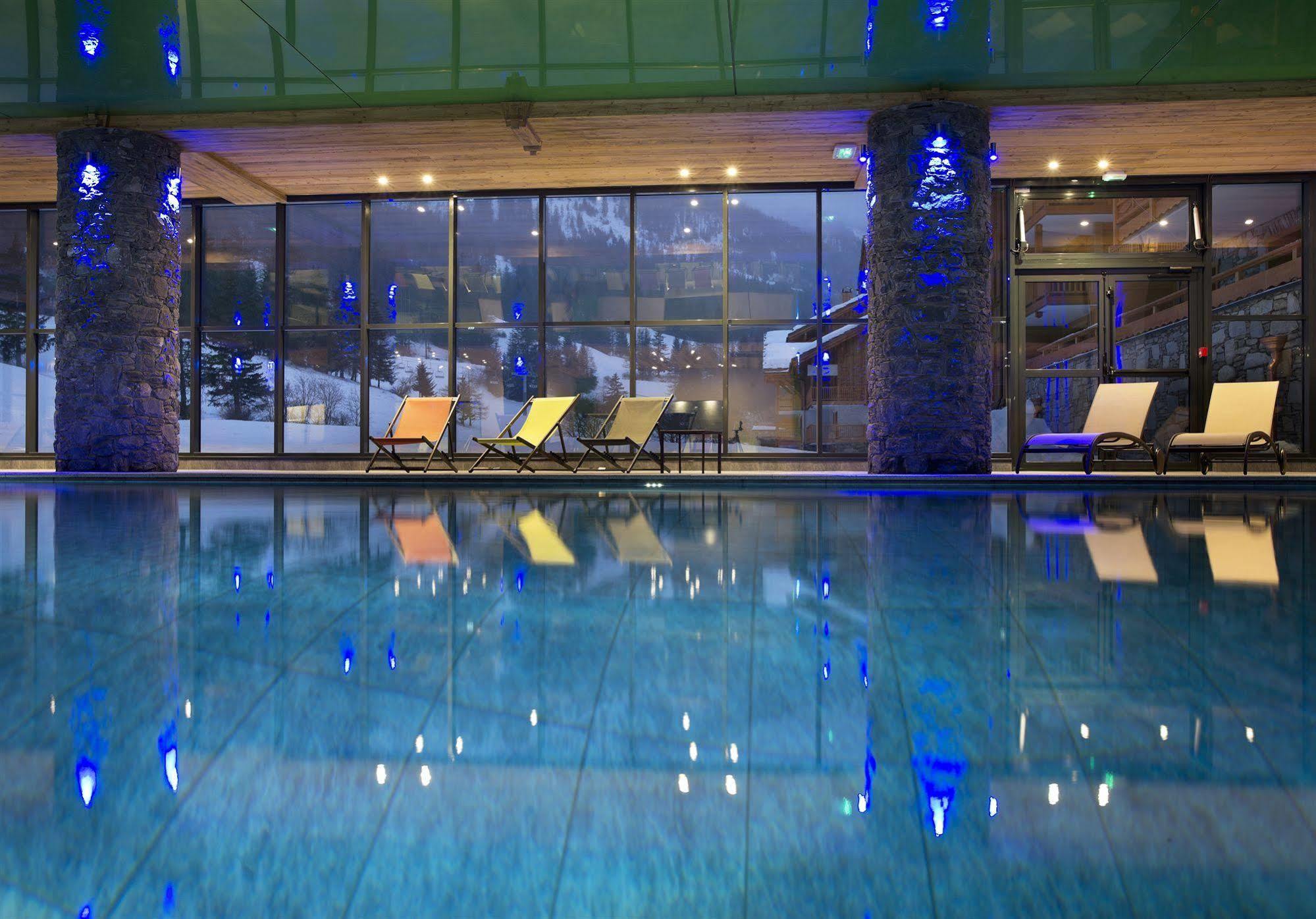 Cgh Residences & Spas Les Chalets De Flambeau 란슬부르 몽 세니 외부 사진