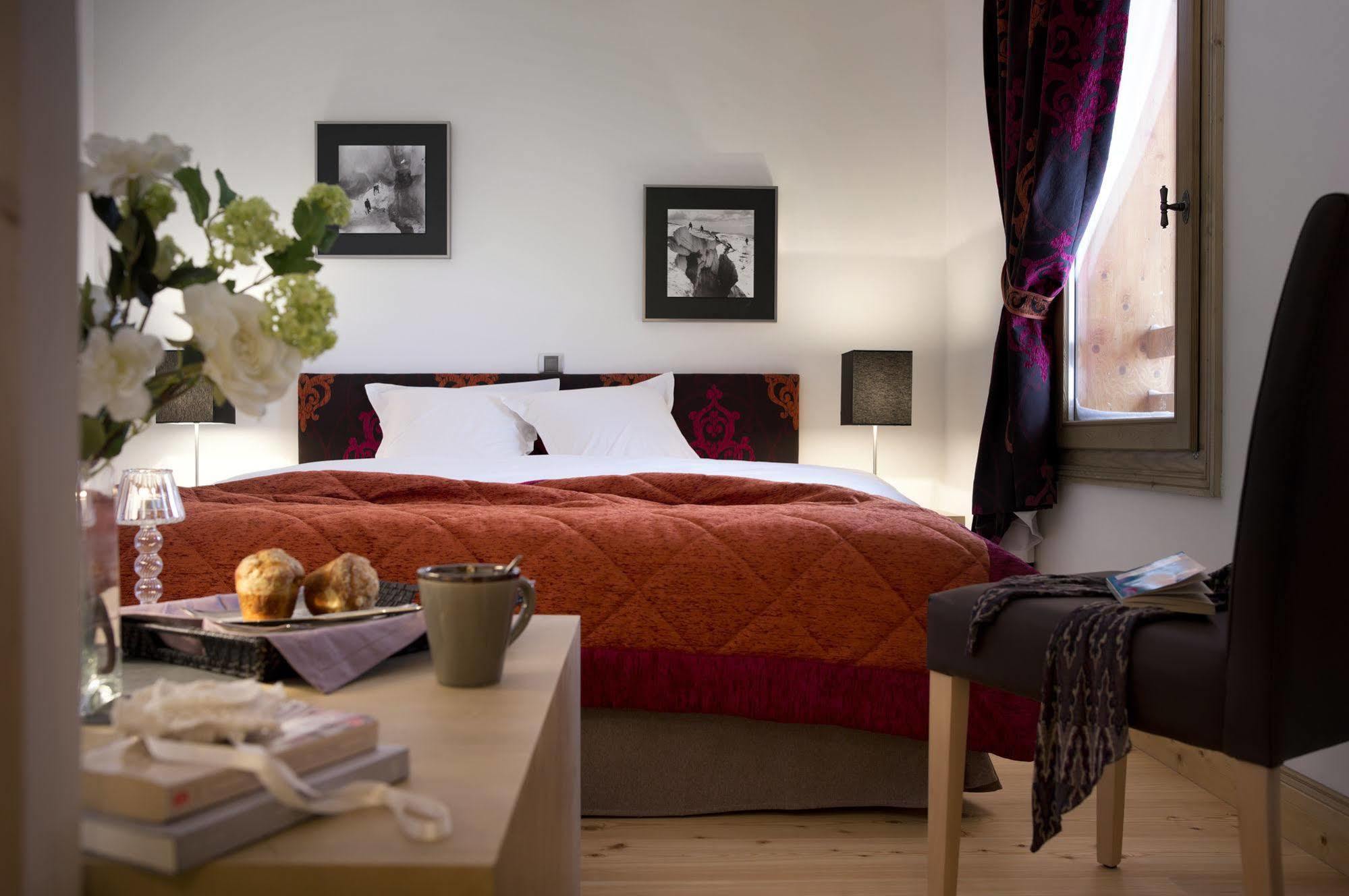 Cgh Residences & Spas Les Chalets De Flambeau 란슬부르 몽 세니 외부 사진