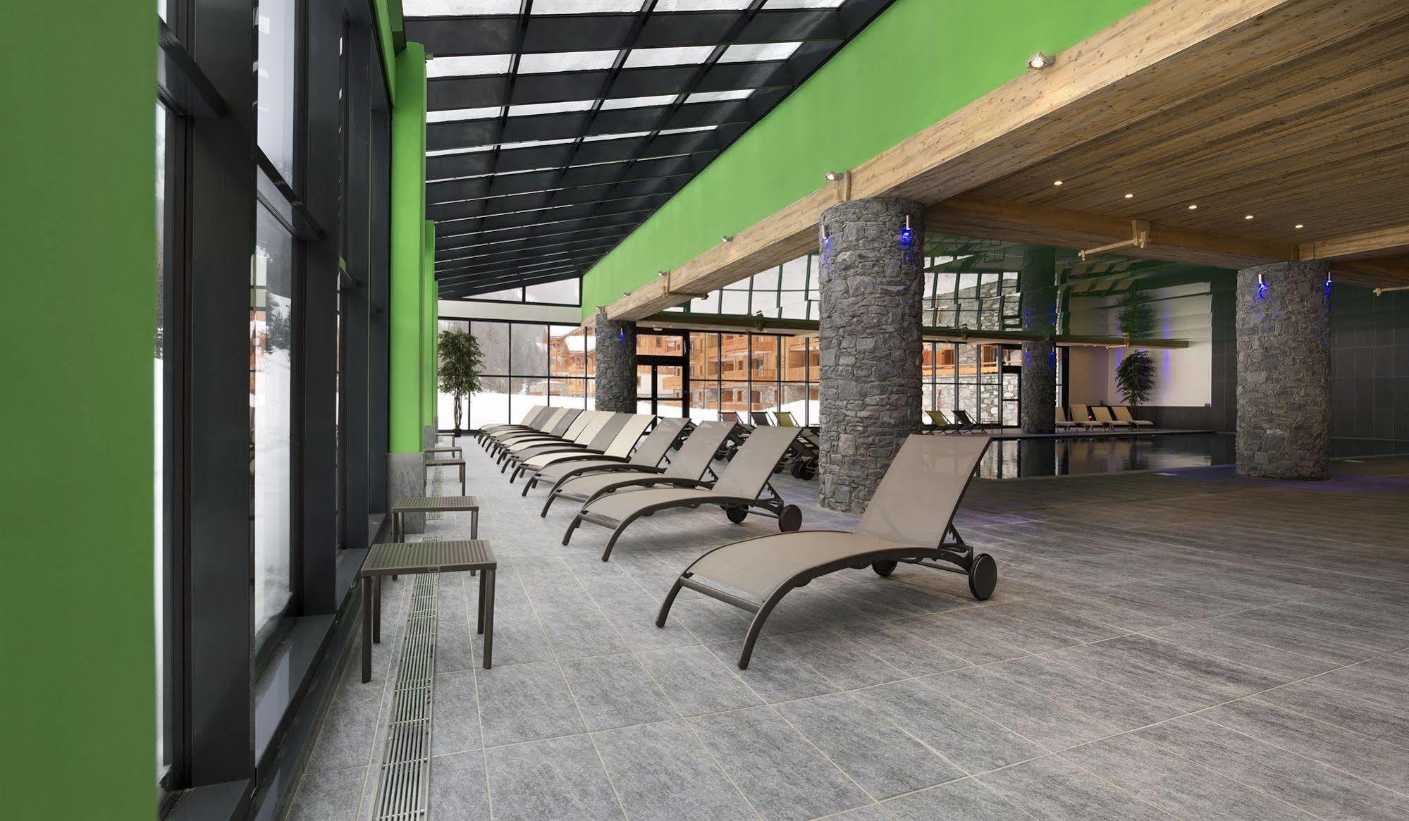 Cgh Residences & Spas Les Chalets De Flambeau 란슬부르 몽 세니 외부 사진